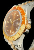 1972 Rolex GMT Master 18k/Steel Root Beer 1675 Box & Booklets