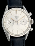 1960’s Heuer Carrera Chronograph 3647S Stainless Steel Valjoux 92
