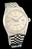 1970 Rolex Datejust Linen Sigma Dial Stainless Steel Jubilee Bracelet 1600