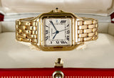 1990's Cartier Panthere Solid 18k Gold Large 27mm Ref. 887968 W/Box