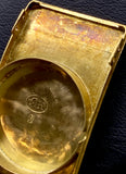 1920's Art Nouveau Exploding Numbers Dial 14k Gold Military History