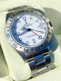 1997 Rolex Explorer II Rare "Tritinova" Polar White Dial 16570