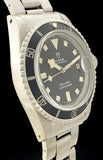 1978 Tudor Submariner Black Dial Snowflake Hands Date 94110