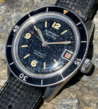 1960's Blancpain Fifty Fathoms Aqua Lung Automatic 1000 Feet Diver Tropic Dial