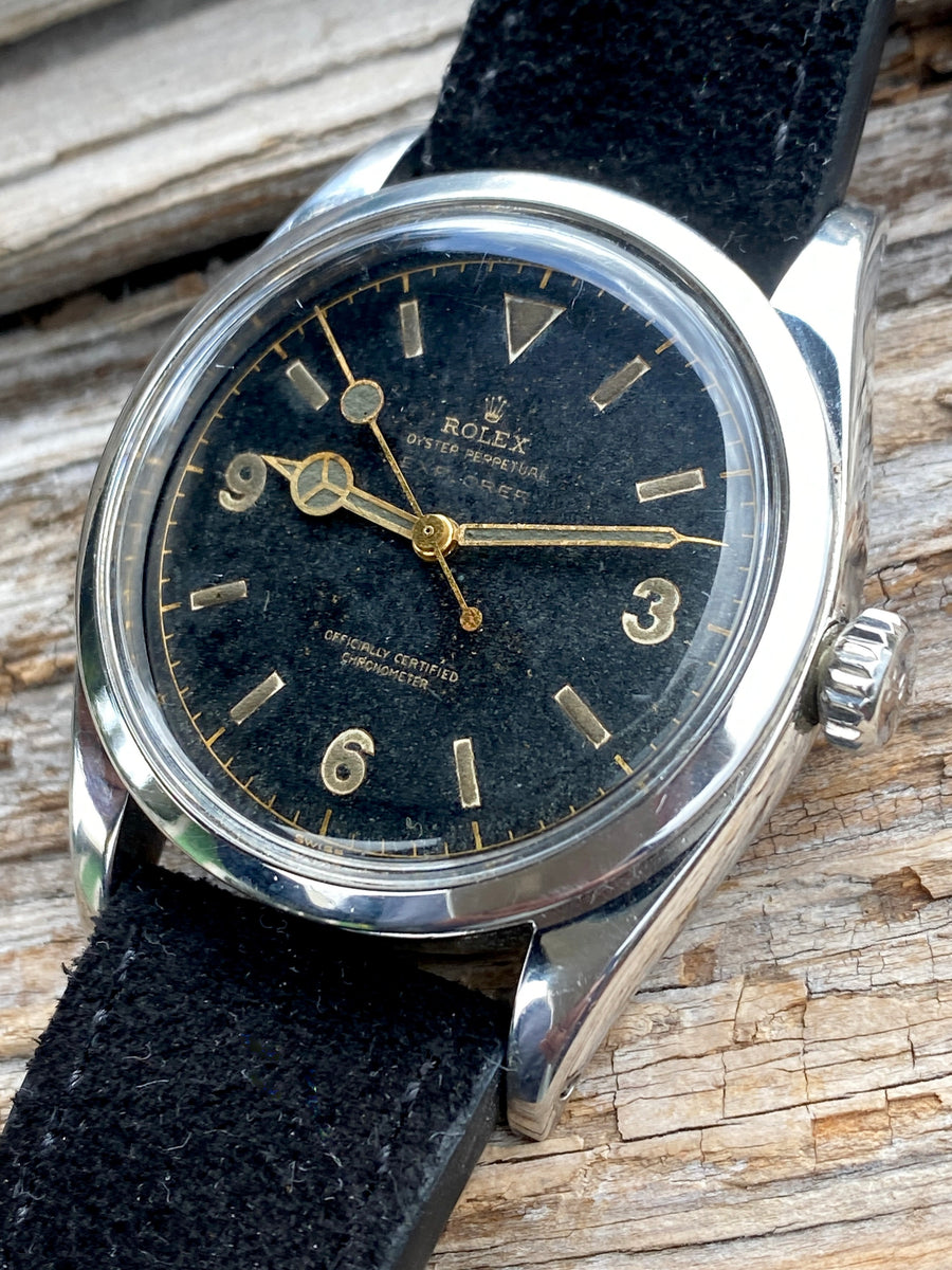 For Sale 1953 First Rolex Explorer Model Reference 6350 Tropic