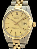 1979 Rolex Oyster Perpetual Datejust 2-Tone 18k Steel Jubilee Bracelet 16013