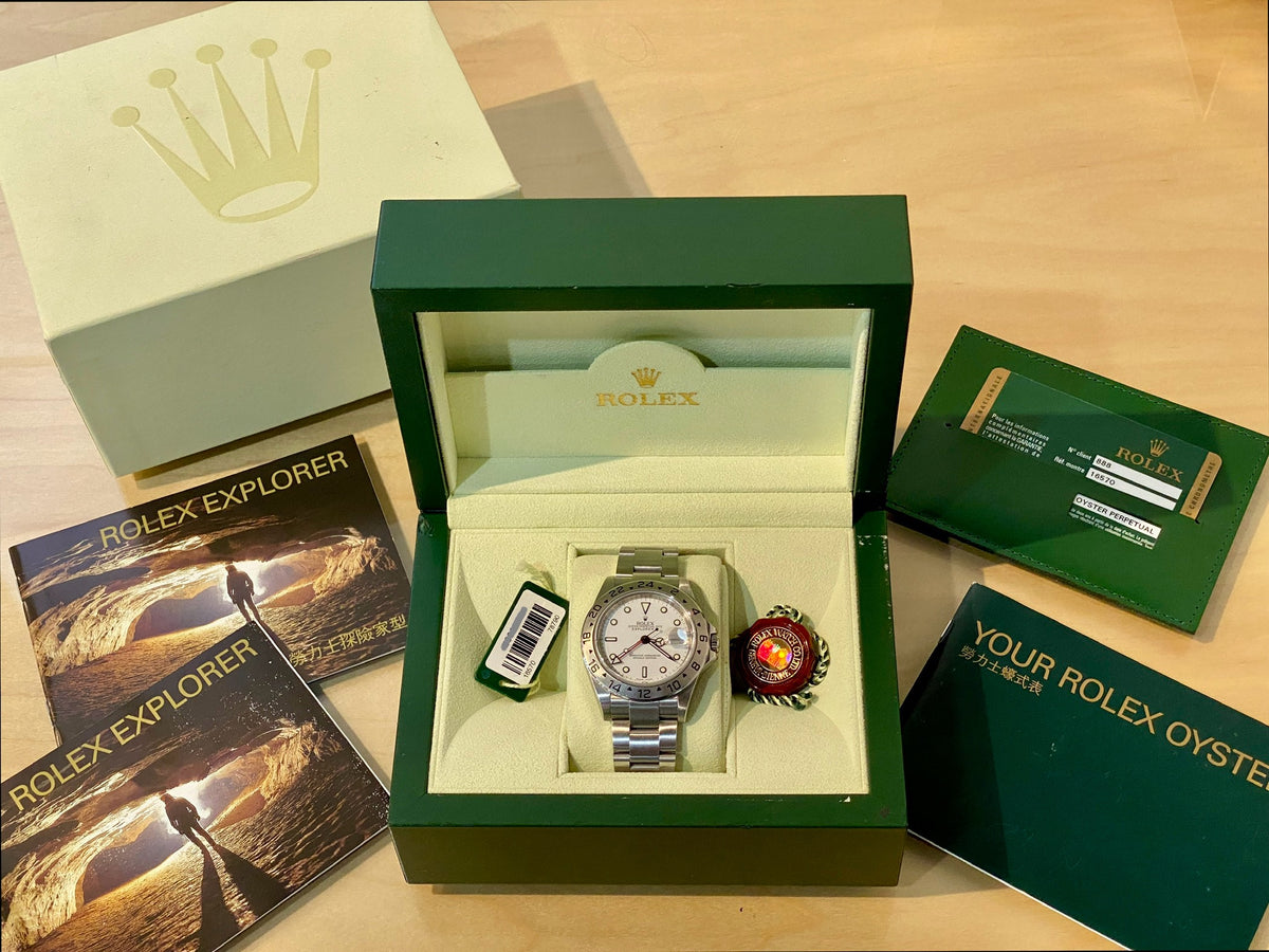 For Sale 2007 Rolex Explorer II Polar White Dial 16570