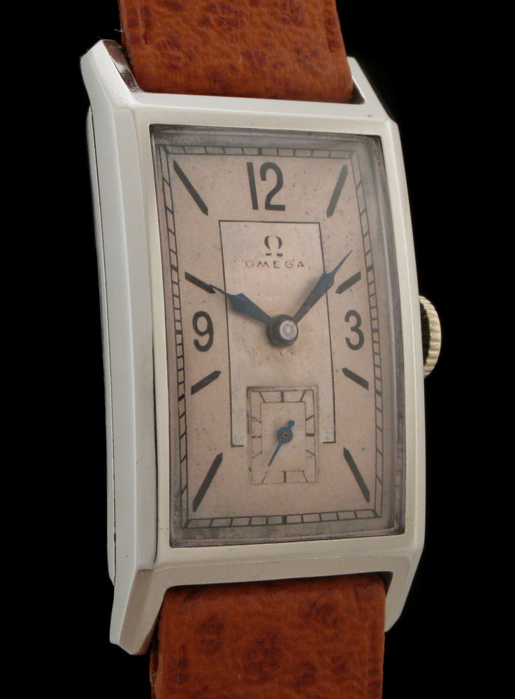 Omega Art Deco Staybrite Tank Cal. 20F – Meticulous Watches