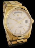 Mens 18k Rolex Oyster Perpetual Day-Date President SOLD