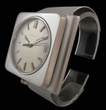 Rare Gubelin G Quartz Eames Era Cuff Watch $850