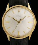 Rolex 14k Gold Dress Watch Coin Edge Bezel SOLD