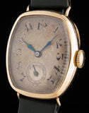 Cyma 9K Gold Art Nouveau Exploding Dial  SOLD