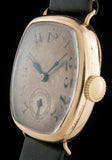 Cyma 9K Gold Art Nouveau Exploding Dial  SOLD