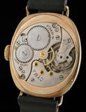 Cyma 9K Gold Art Nouveau Exploding Dial  SOLD