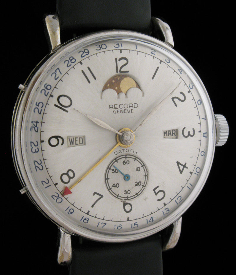 Record Geneve Datofix Triple Date Moonphase – Meticulous Watches