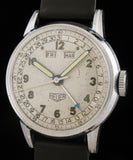 Rare Heuer Triple Date Calender Valjoux 90 SOLD
