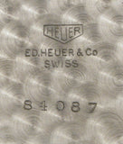 Rare Heuer Triple Date Calender Valjoux 90 SOLD