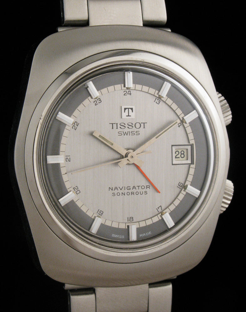 Huge Tissot Navigator Sonorous Alarm Watch Meticulous Watches