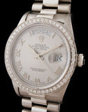 Rolex President 18k White Gold Near MINT SOLD