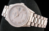 Rolex President 18k White Gold Near MINT SOLD