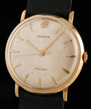Rolex Precision 18K Rose Gold Ref 9659      SOLD