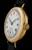 Early Longines 14K Gold Dress Watch Red 12 $850