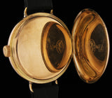 Early Longines 14K Gold Dress Watch Red 12 $850