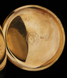 Early Longines 14K Gold Dress Watch Red 12 $850