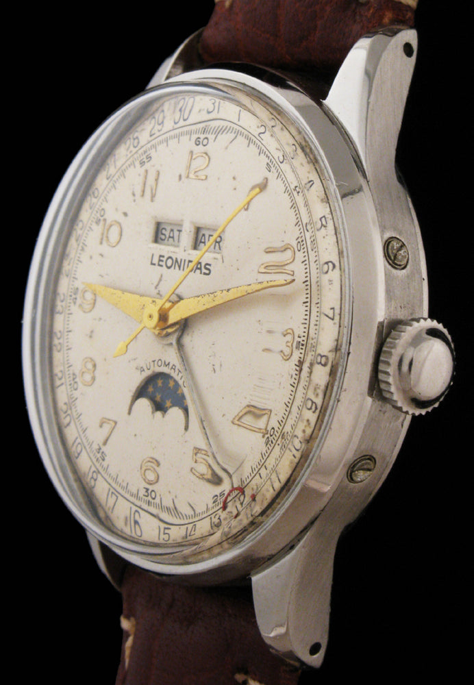 Leonidas moonphase outlet watch