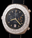 Heuer Calculator Pilots Automatic Chronograph   SOLD