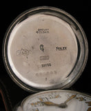 Early Rolex Full Hunter S.Silver Trench Watch SOLD
