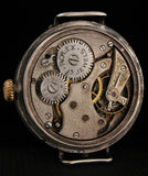 Early Rolex Full Hunter S.Silver Trench Watch SOLD