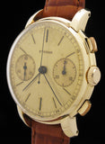 Eterna Chronograph 14K Gold Valjoux Caliber 22 SOLD