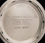 Wittnauer Blue Diver Day-Date Stainless Steel SOLD