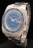 Wittnauer Blue Diver Day-Date Stainless Steel SOLD