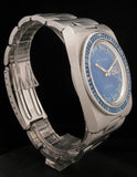Wittnauer Blue Diver Day-Date Stainless Steel SOLD