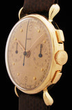Jaeger 18k Rose Gold Chronograph Teardrop Lugs SOLD