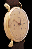 Jaeger 18k Rose Gold Chronograph Teardrop Lugs SOLD
