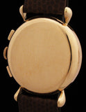 Jaeger 18k Rose Gold Chronograph Teardrop Lugs SOLD