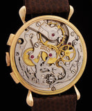 Jaeger 18k Rose Gold Chronograph Teardrop Lugs SOLD