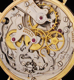 Jaeger 18k Rose Gold Chronograph Teardrop Lugs SOLD