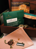 Rolex 14K 15037 Oyster Perpetual Date Full Set SOLD