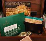 Rolex 14K 15037 Oyster Perpetual Date Full Set SOLD