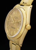 Rolex 14K 15037 Oyster Perpetual Date Full Set SOLD