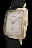 Thin Art Deco LeCoultre Square Dress Watch  SOLD