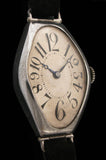 Swiss Art Nouveau Exploding Dial in Silver SOLD