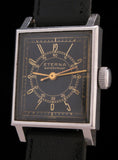 Eterna Early Waterproof Case Black Doctors Dial SOLD