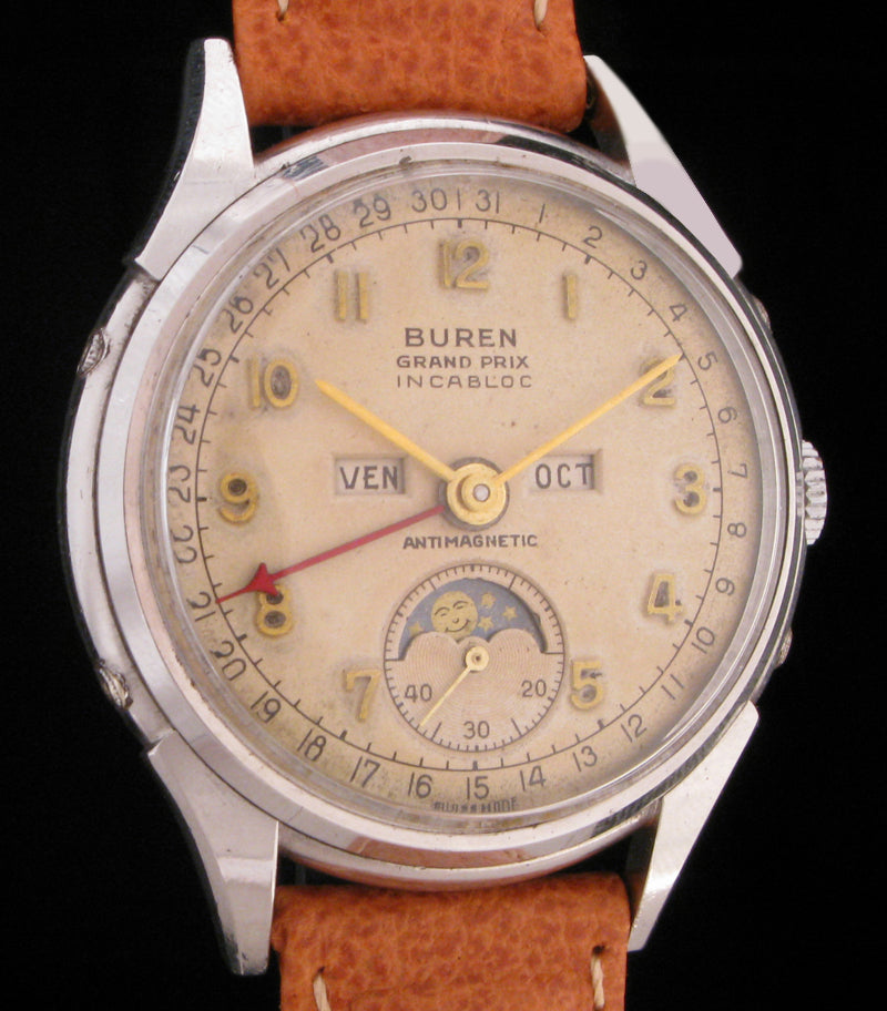 BUREN GRAND PRIX 腕時計　ジャンク BUREN GRAND PRIX ジャンク品 - メルカリ