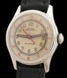 Sterling Silver Rolex Skyrocket Military Watch SOLD