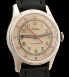 Sterling Silver Rolex Skyrocket Military Watch SOLD